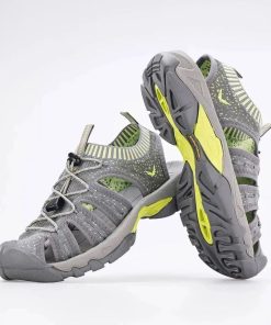 صندل جلوبسته کوهنوردی اسنوهاک مدل LENA کد SH-34 Grey/Green