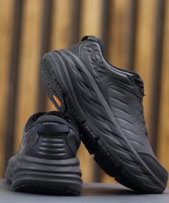 هوکا باندی اس آر چرمی HOKA BONDI SR WIDE مدل 1129350BBLC