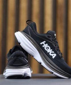 هوکا باندی HOKA BONDI 8 کد 1127952BWHT