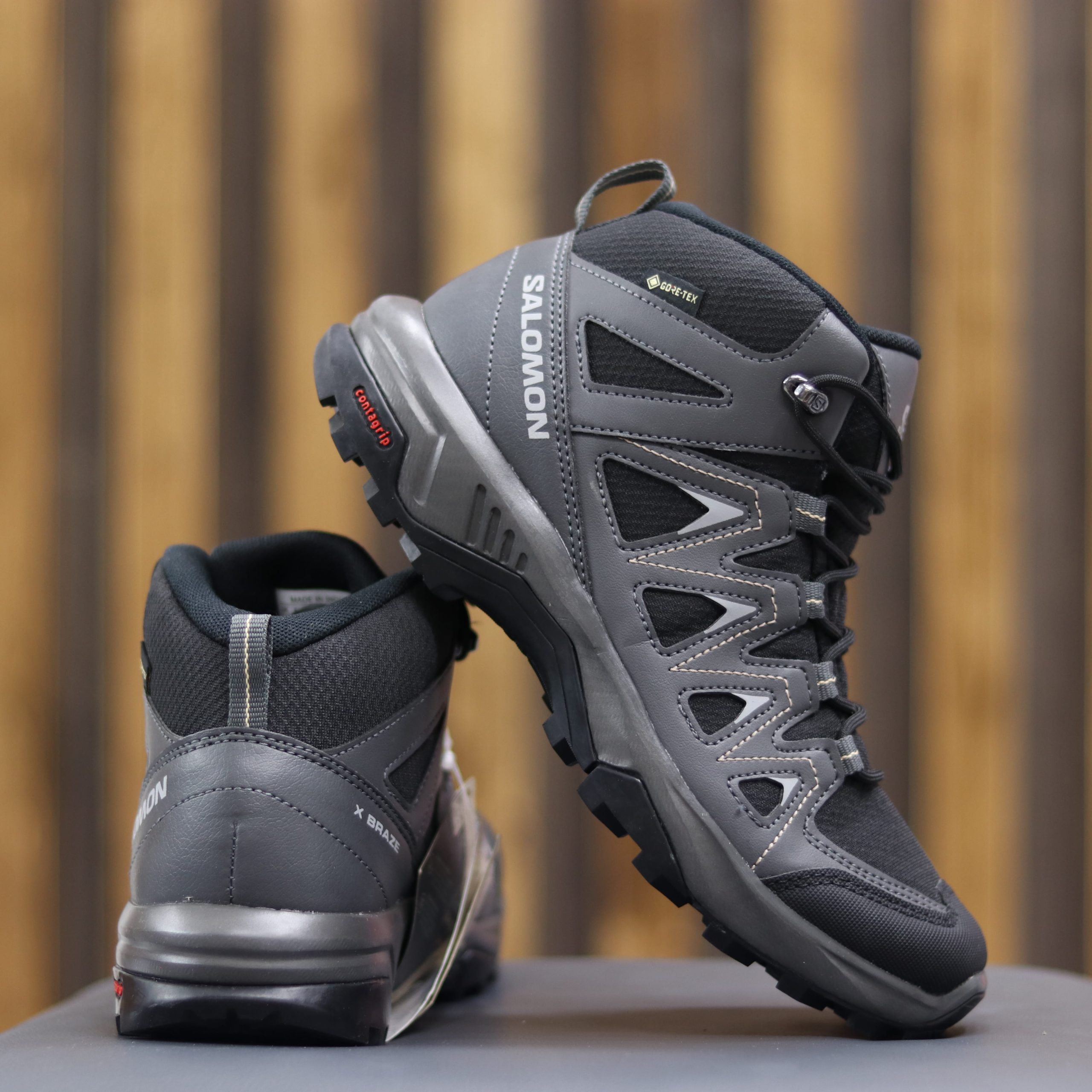 بوت سالومون X BRAZE MID GTX W کد 471812 1 ُُُSALOMON X BRAZE MID GTX W کد 471812